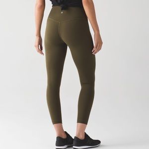 Lululemon align pant size 4 military green